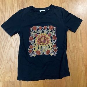 Sandro Wild Summer Graphic Tee